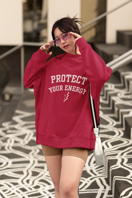 Protect Your Energy Crewneck Sweater